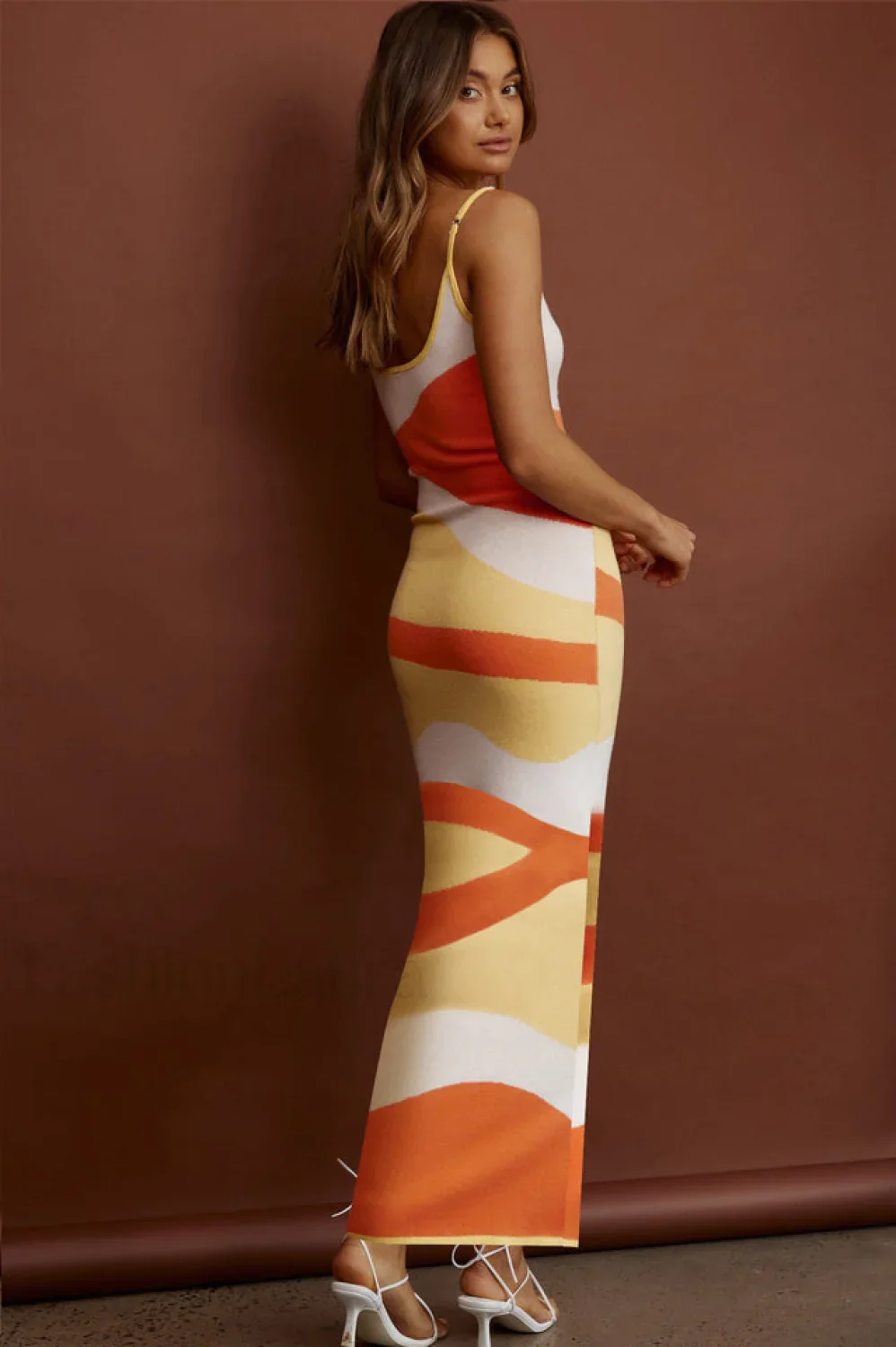 Cali Sweetheart Stylish Knit Maxi Dress - Image 28