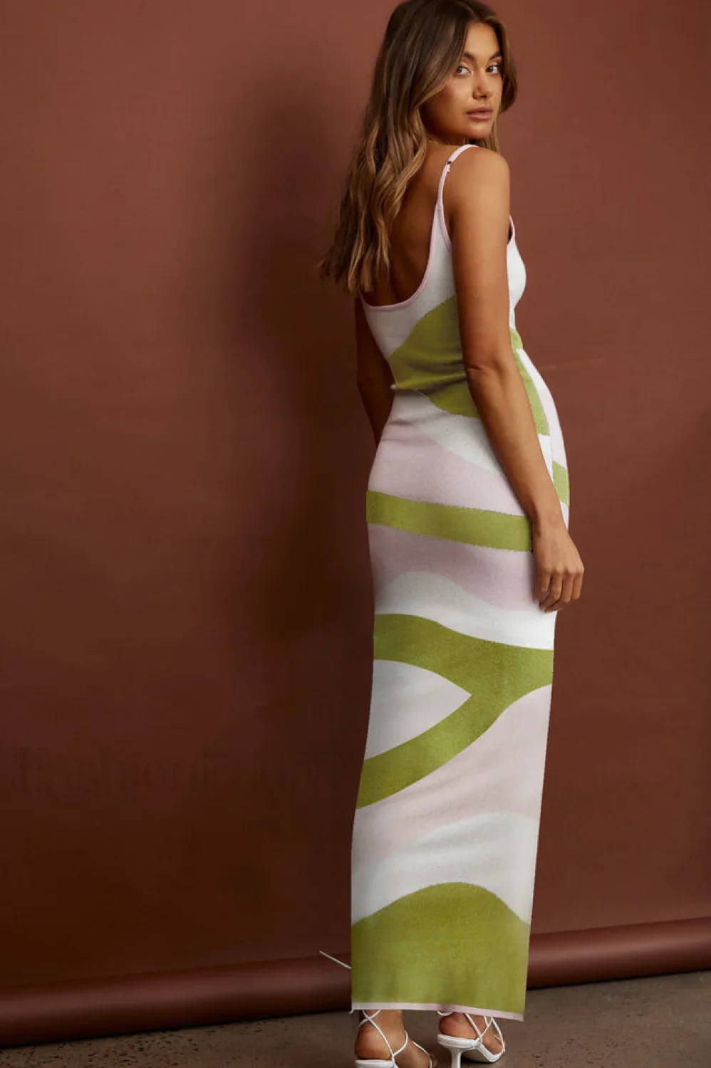Cali Sweetheart Stylish Knit Maxi Dress - Image 34