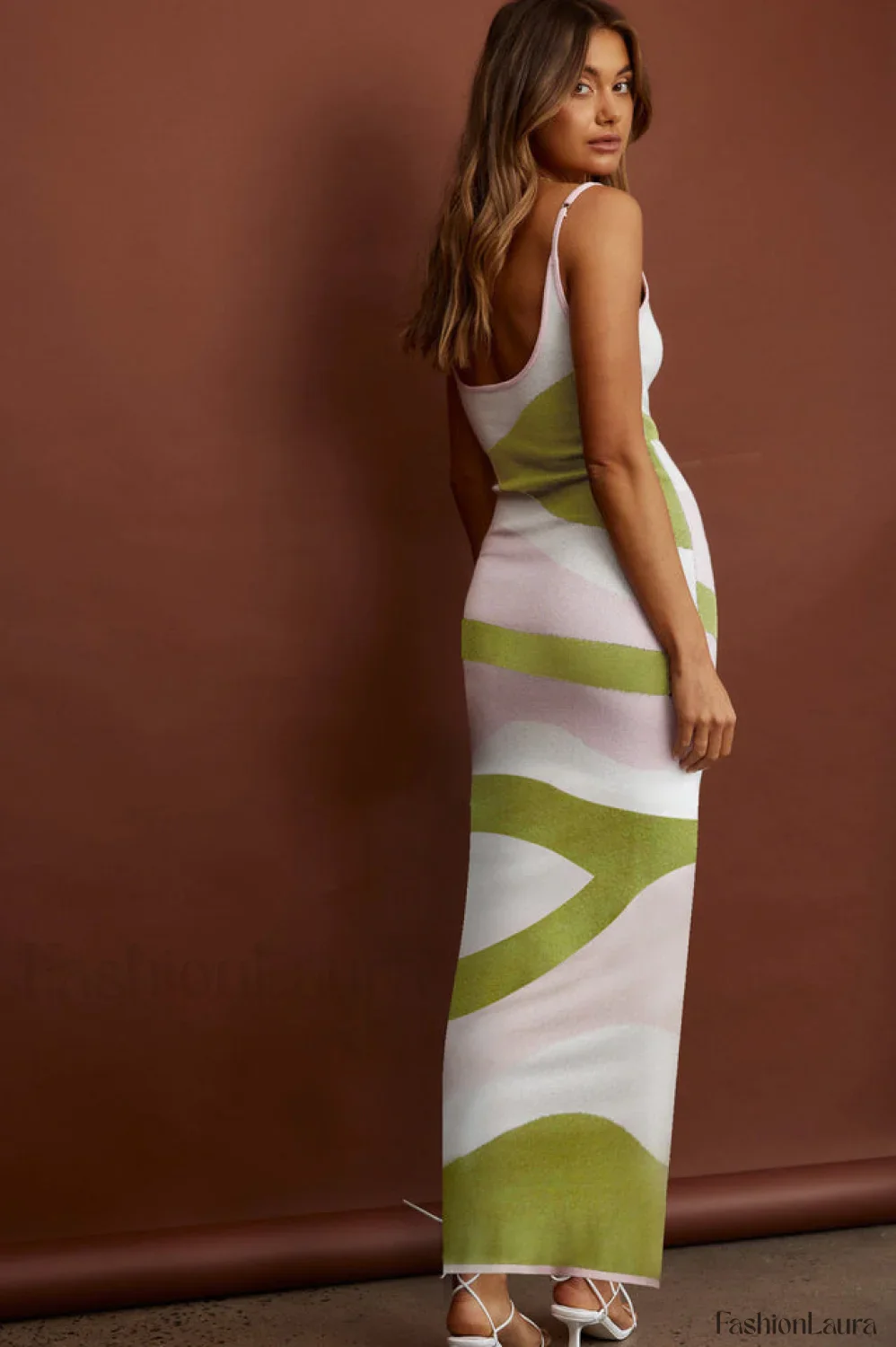 Cali Sweetheart Stylish Knit Maxi Dress - Image 59