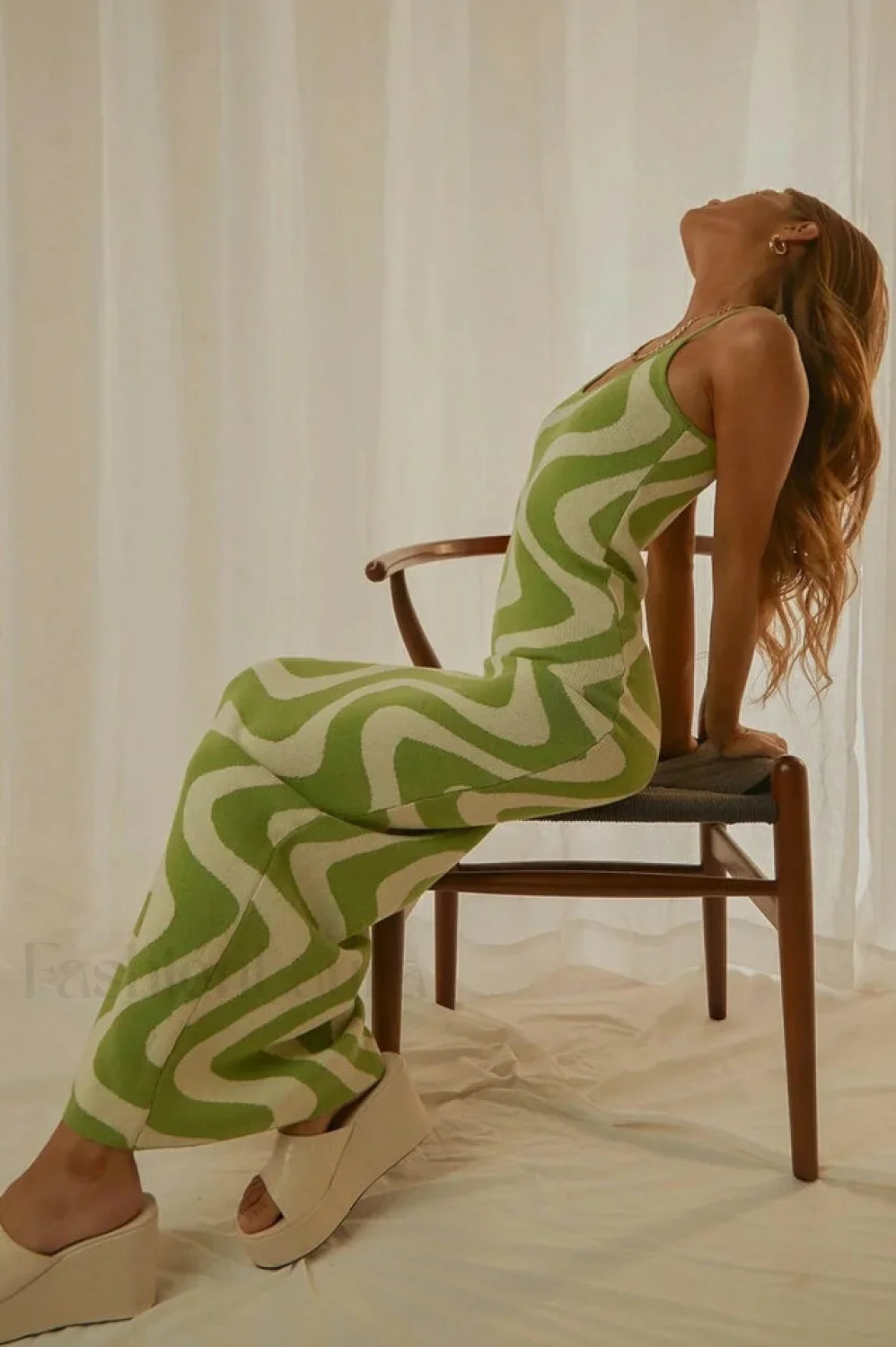 Cali Sweetheart Stylish Knit Maxi Dress - Image 6