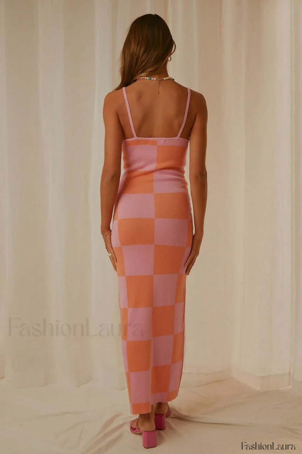 Cali Sweetheart Stylish Knit Maxi Dress - Image 75
