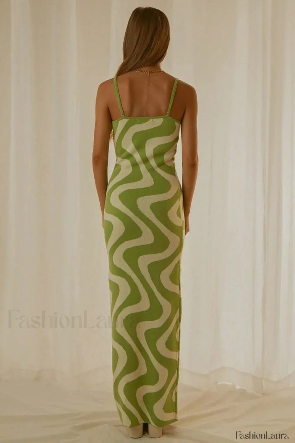 Cali Sweetheart Stylish Knit Maxi Dress - Image 80