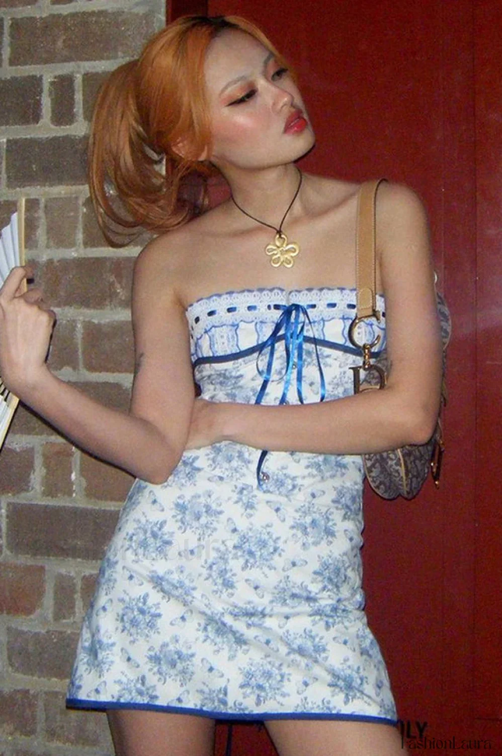 Butterfly Bouquet Floral Charming Tube Short Dress - Image 23