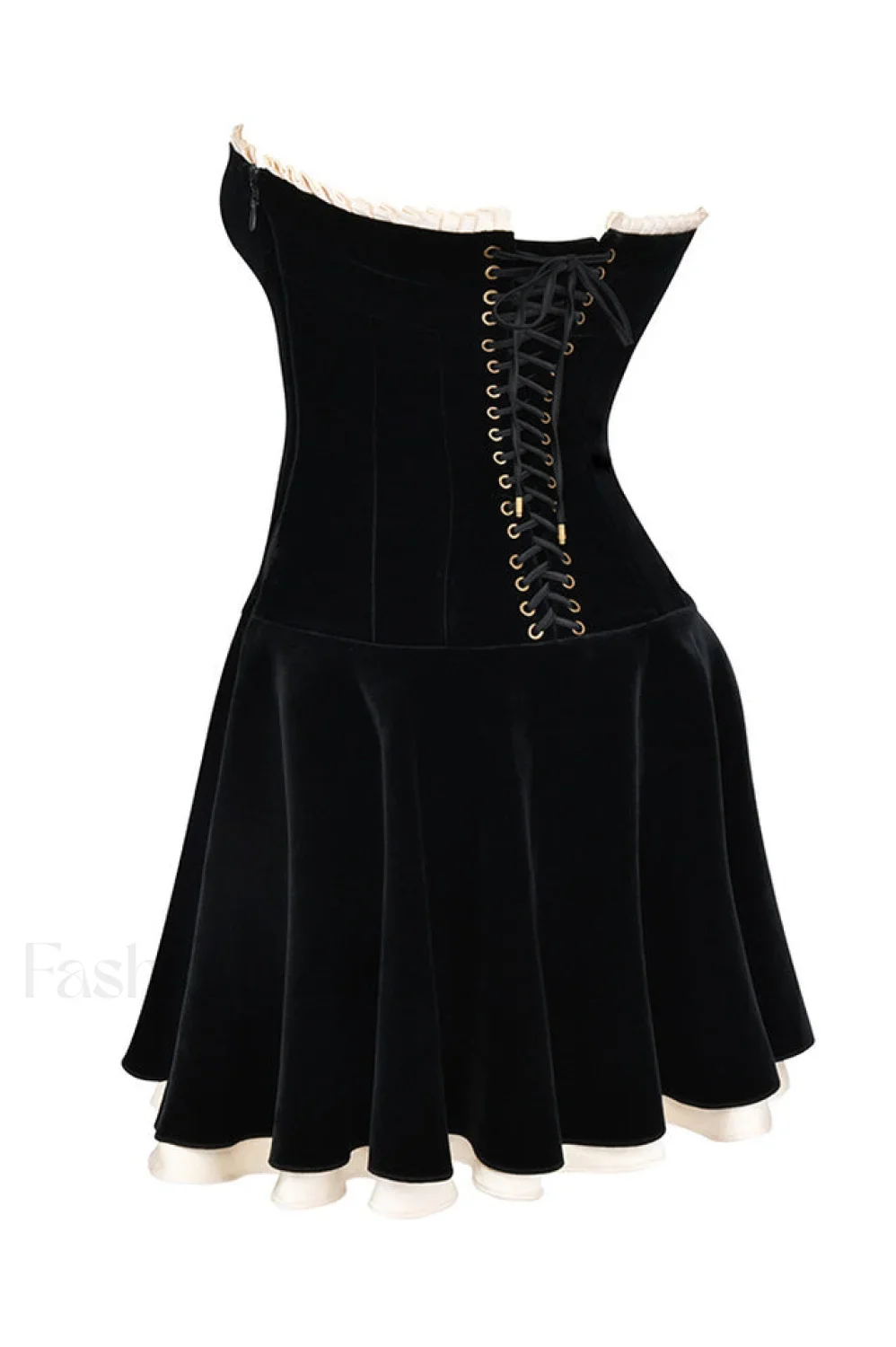 Black Velvet Off Charming The Shoulder Dress - Image 10