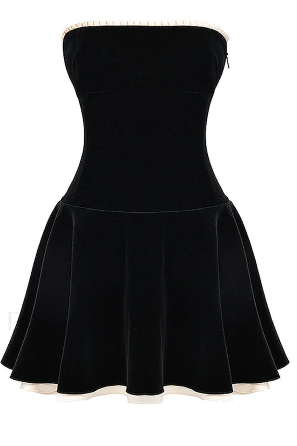 Black Velvet Off Charming The Shoulder Dress - Image 9