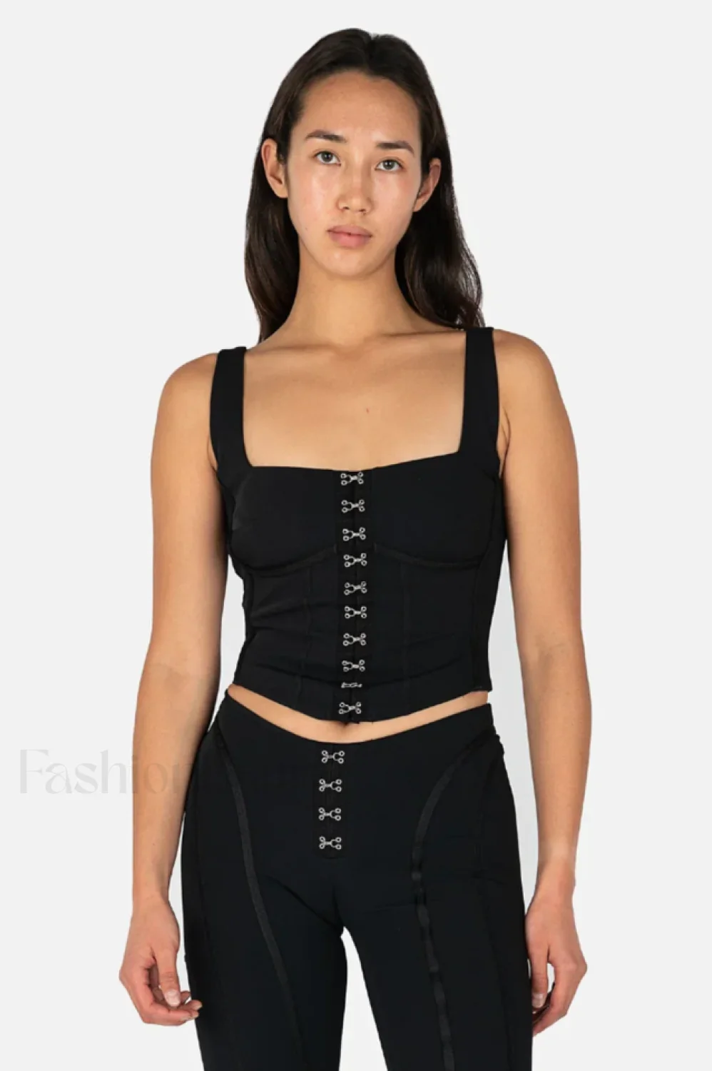 Black Lara Stylish Corset Top - Image 15