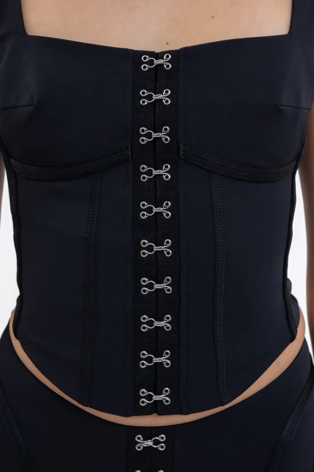 Black Lara Stylish Corset Top - Image 19