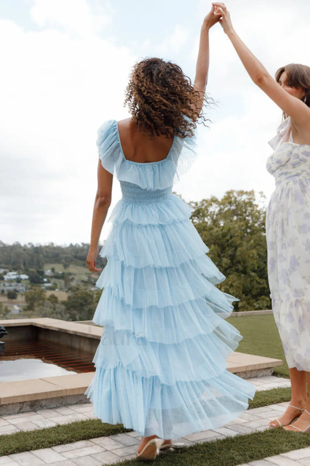 Belle Elegant Maxi Dress - Image 9