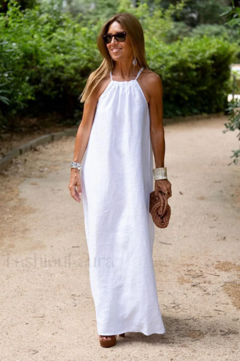 Basic Casual Stylish Outdoor Halter Dress - Image 14