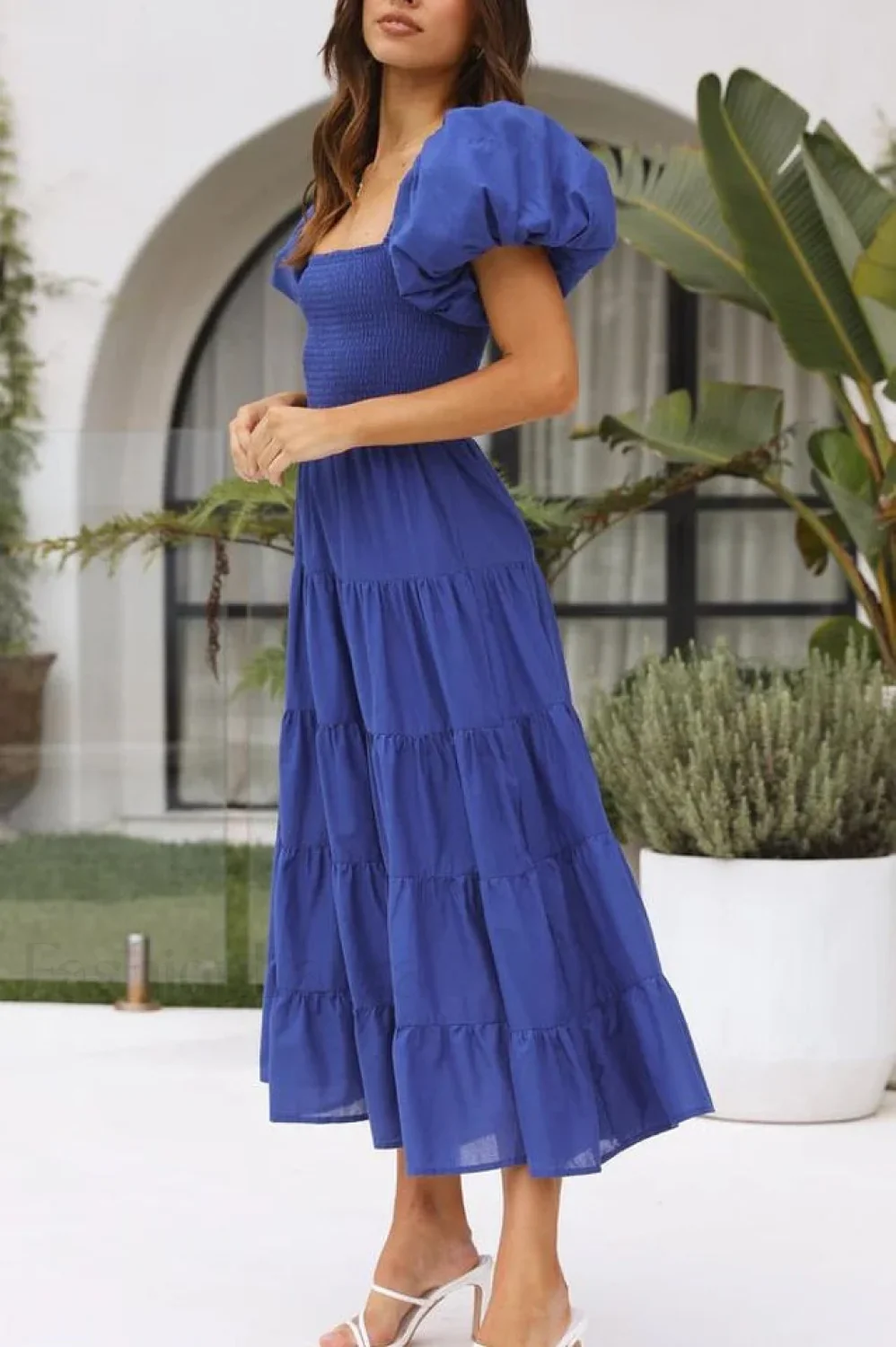 Anne Elegant Tiered Dress - Image 23
