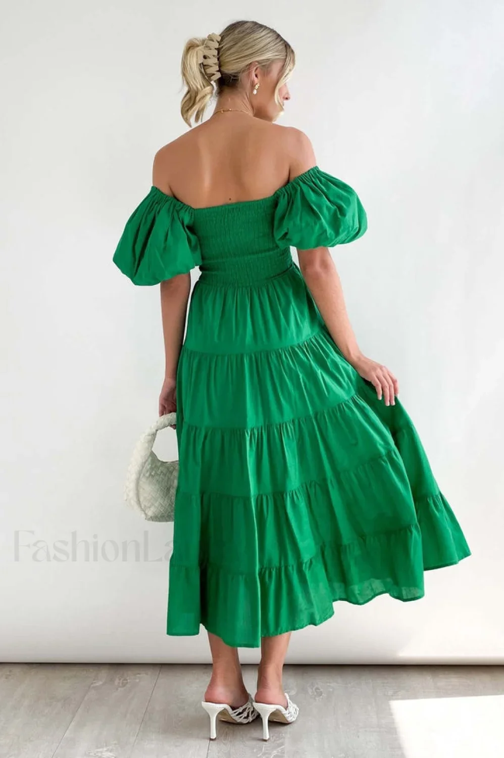 Anne Elegant Tiered Dress - Image 34