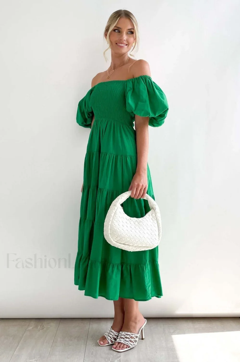 Anne Elegant Tiered Dress - Image 35