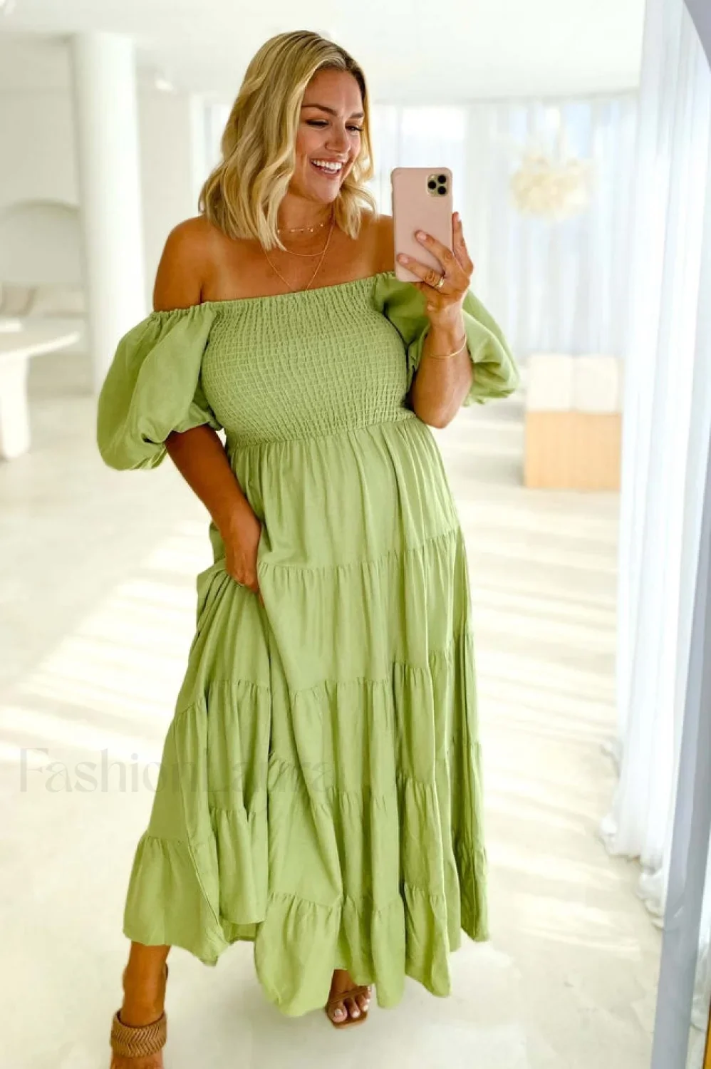 Anne Elegant Tiered Dress - Image 37