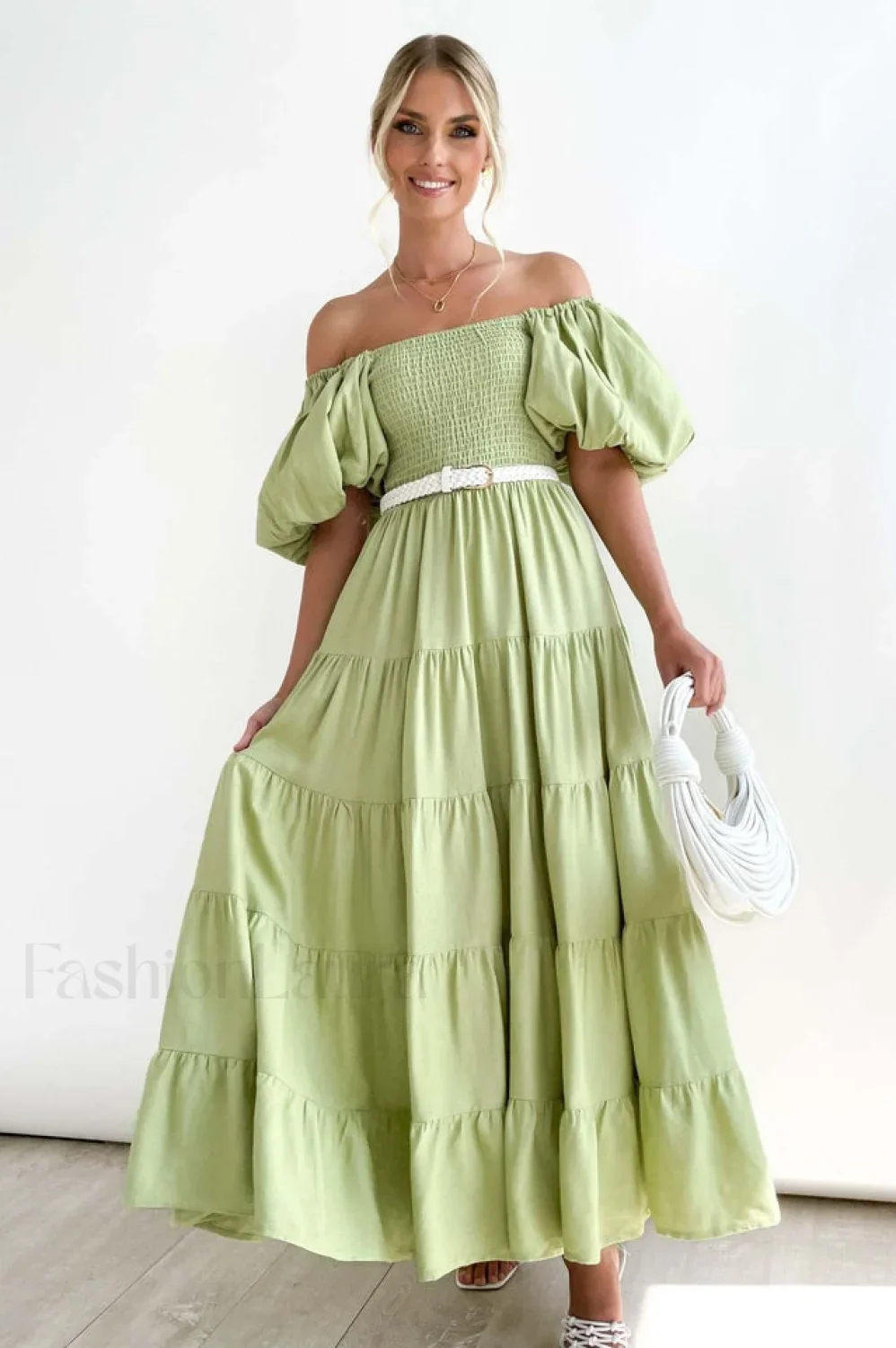 Anne Elegant Tiered Dress - Image 39