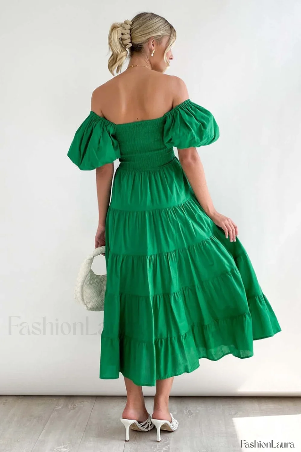 Anne Elegant Tiered Dress - Image 55