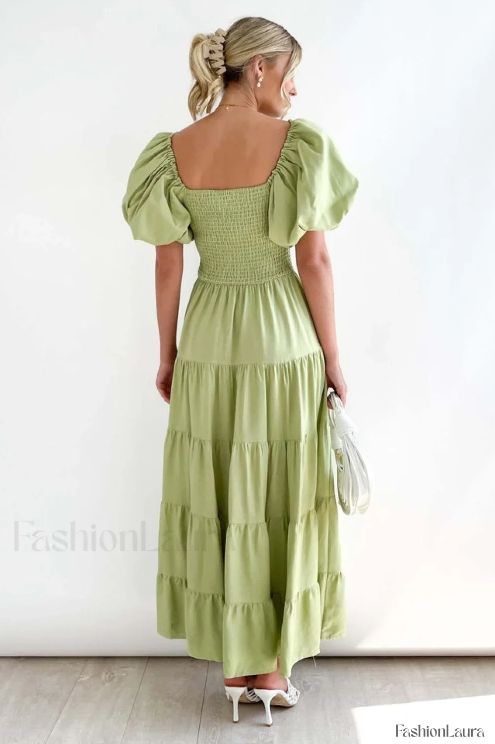 Anne Elegant Tiered Dress - Image 61