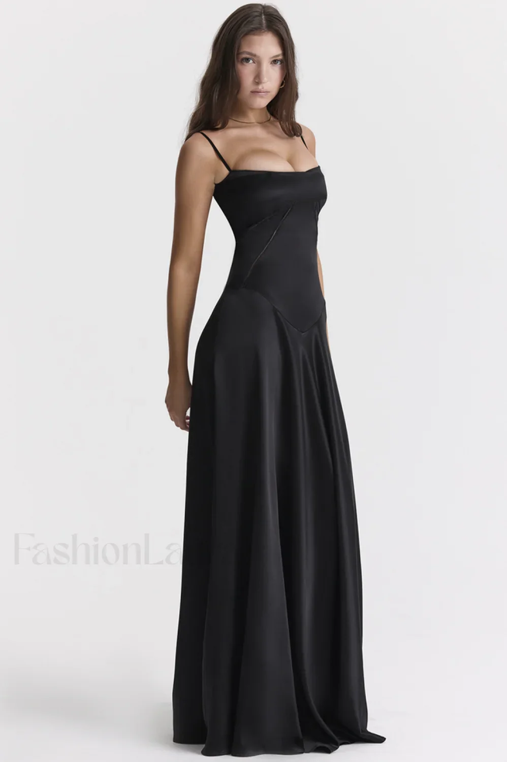 Anabella Black Lace Charming Up Maxi Dress - Image 26