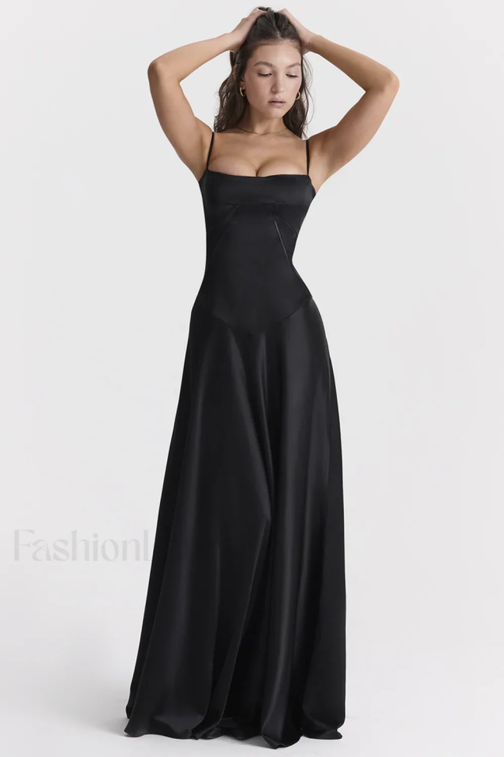 Anabella Black Lace Charming Up Maxi Dress - Image 27