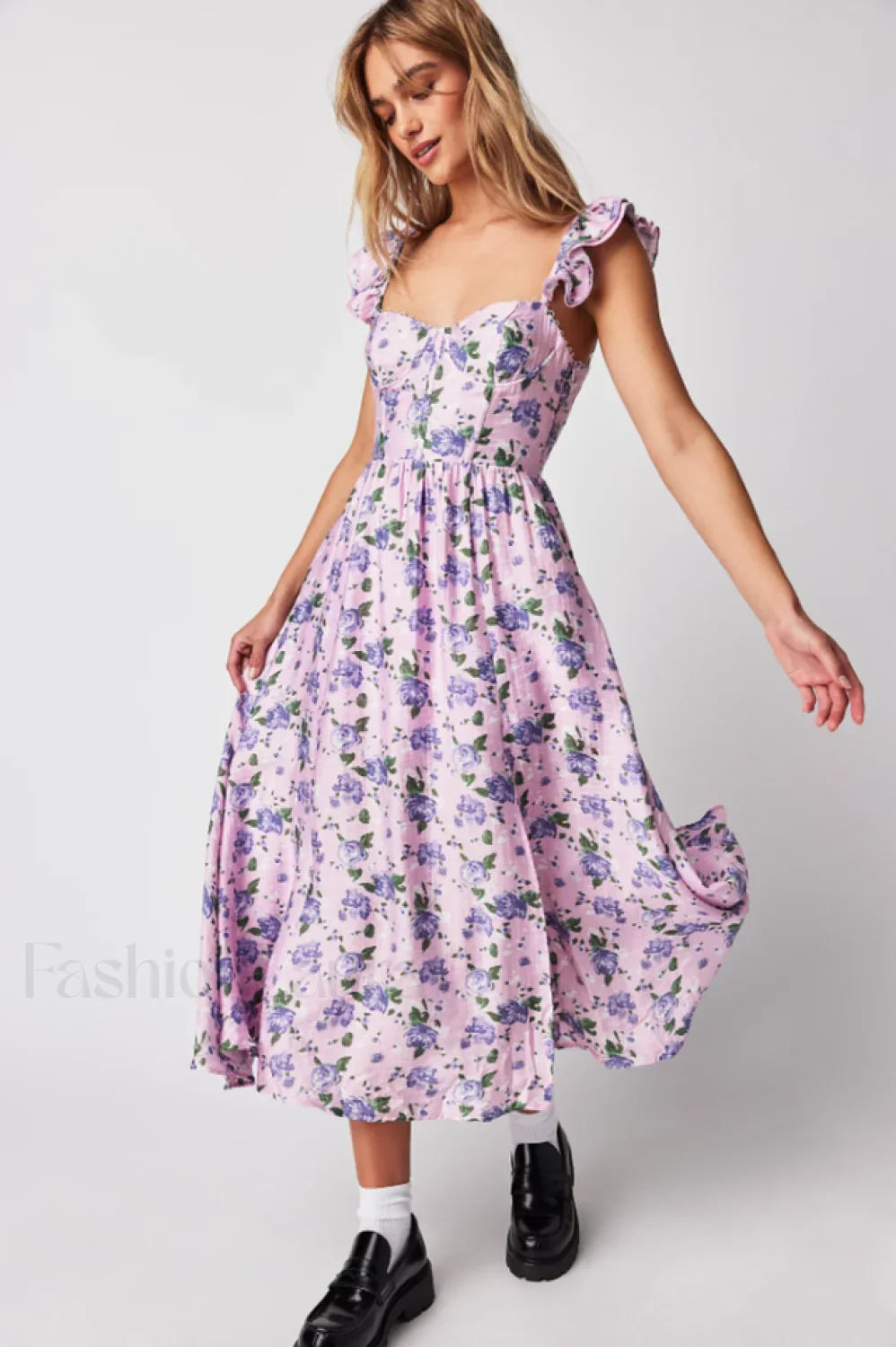 Wedelia Elegant Corset Dress - Image 6