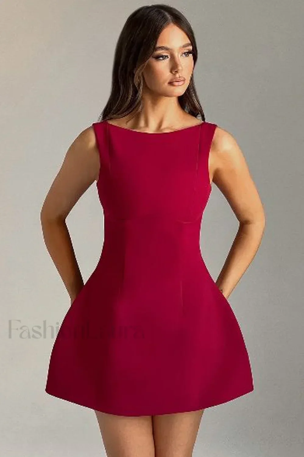 Alana Elegant Mini Dress - Image 10