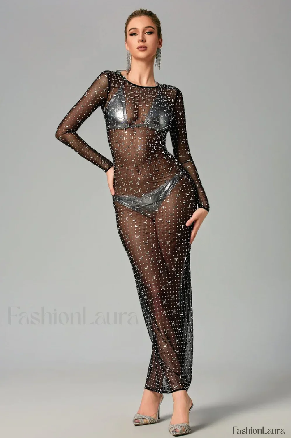 Vinci Elegant Maxi Dress - Image 65