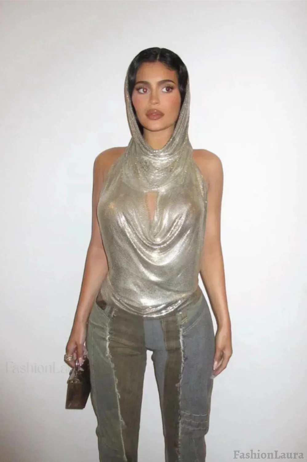 Venus Hoodie Stylish Metallic Top - Image 11