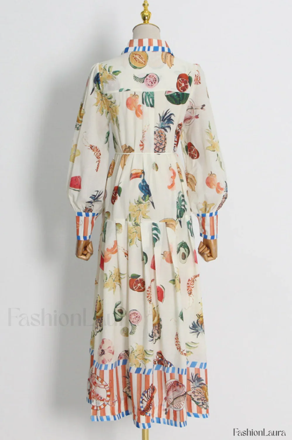 Theo Elegant Shirtdress - Image 16