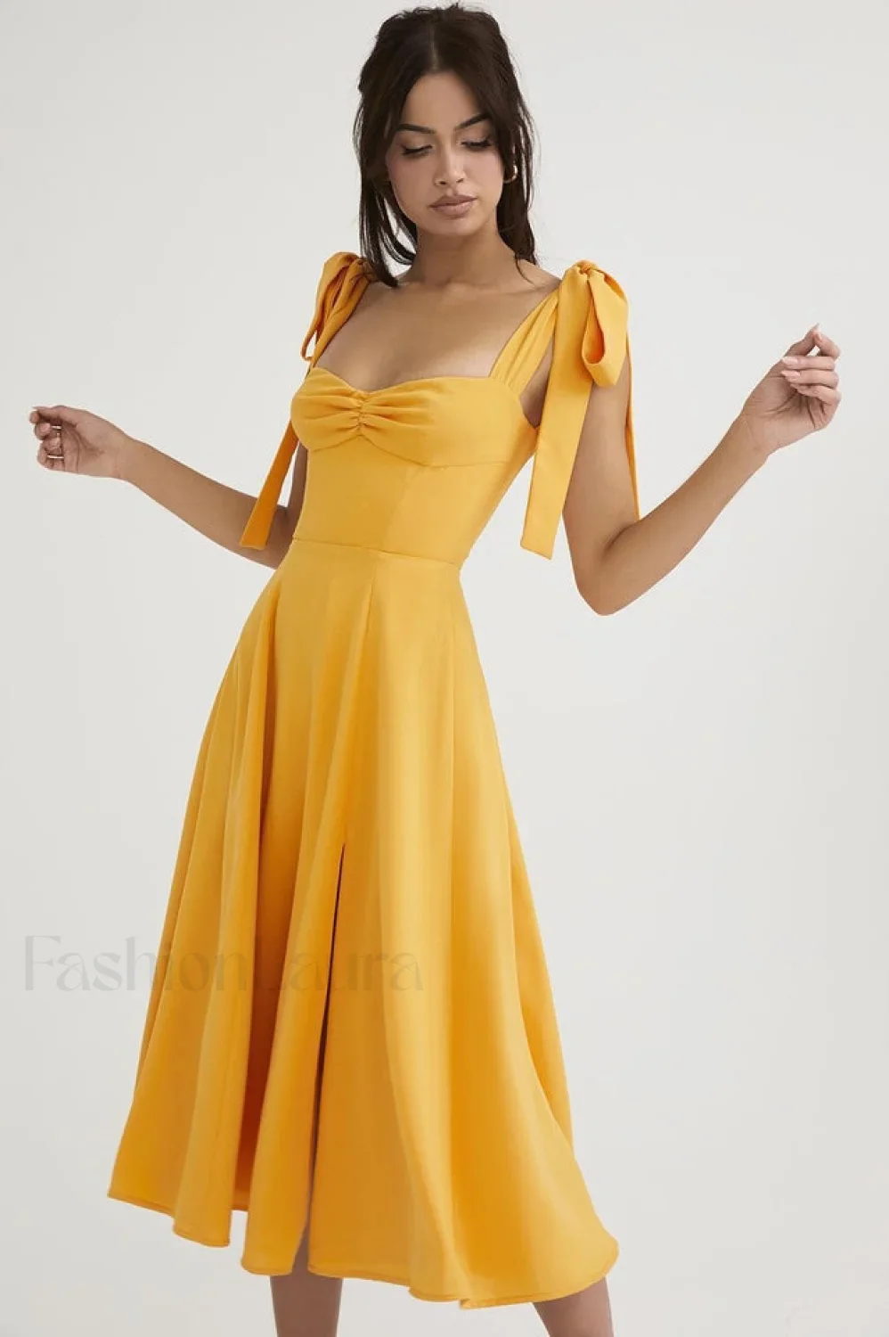 Tea Elegant Break Dress - Image 27