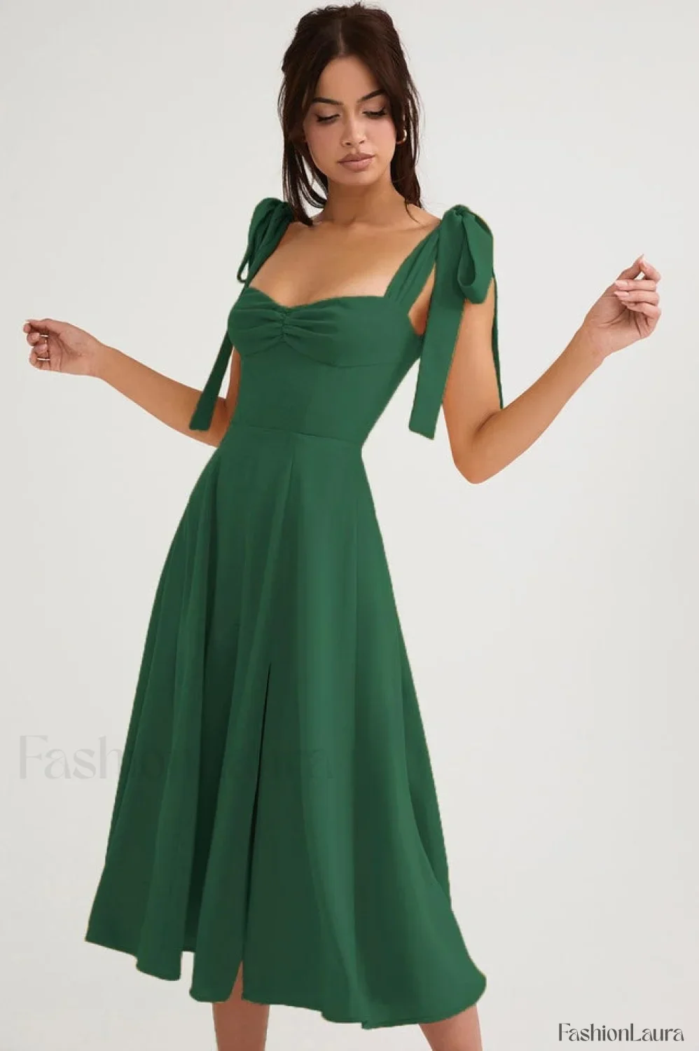 Tea Elegant Break Dress - Image 74