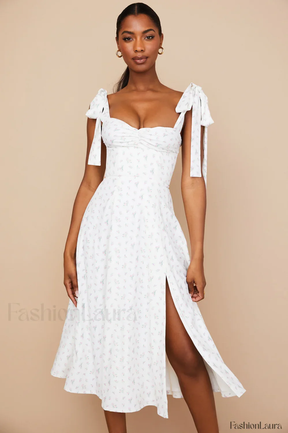 Tea Elegant Break Dress - Image 90