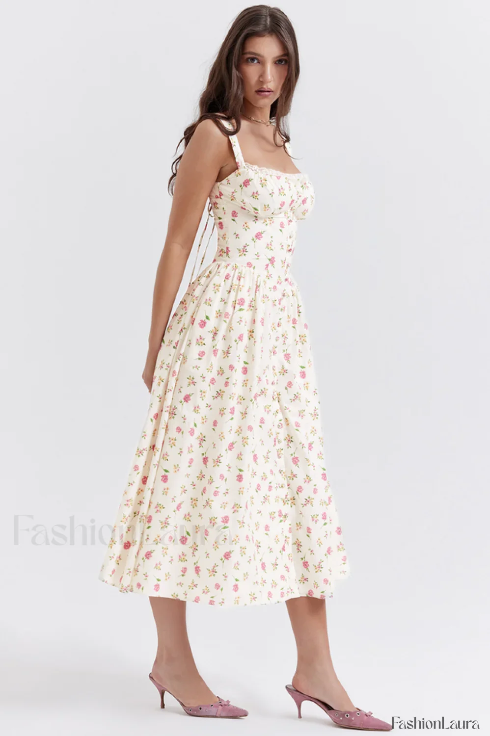 Tatiana Rose Stylish Print Midi Sundress - Image 21