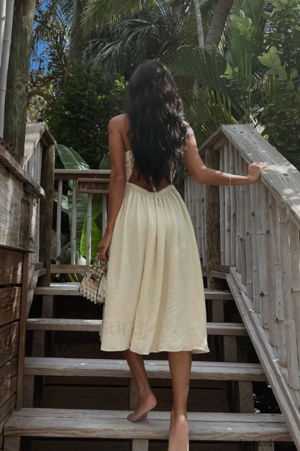 Sunny Sounds Stylish Midi Dress - Image 6