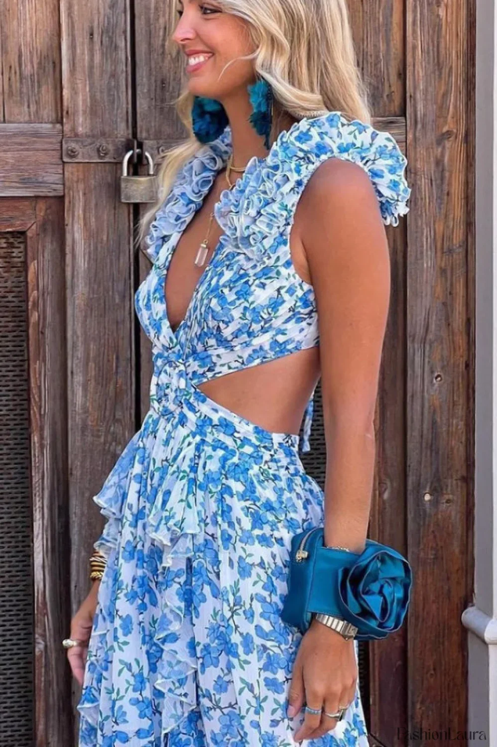 Skye Maxi Stylish Floral Dress - Image 16