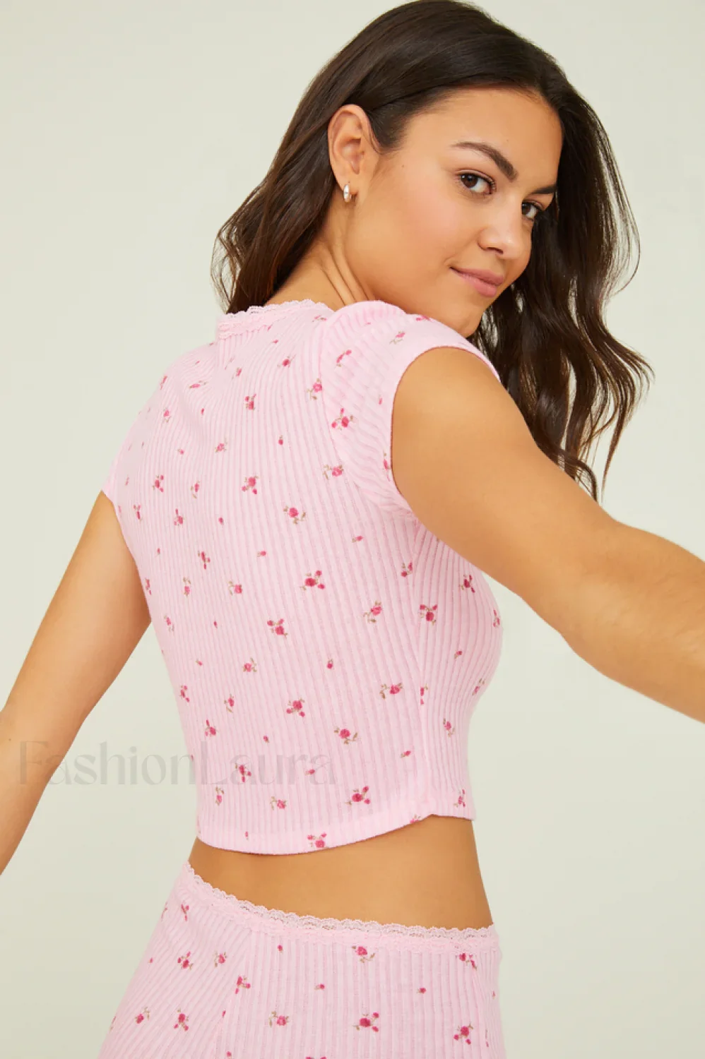 Skims Soft Lounge Charming Top + Shorts Set - Image 15