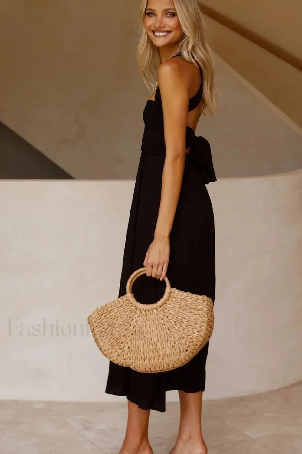 Silvia Backless Stylish Summer Dress - Image 17