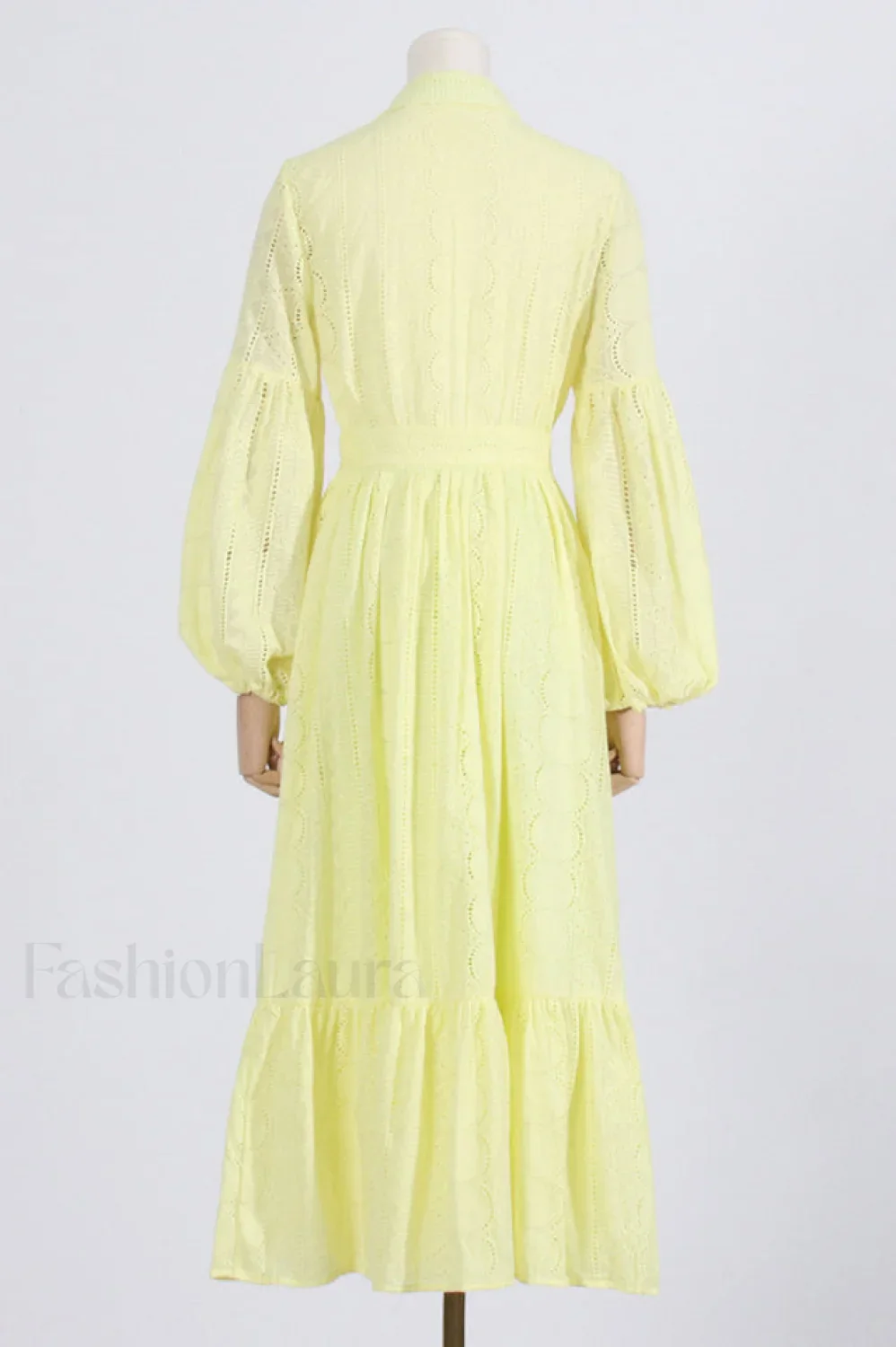 Sienna Tiered Broderie Charming Anglaise Midi Dress - Image 15