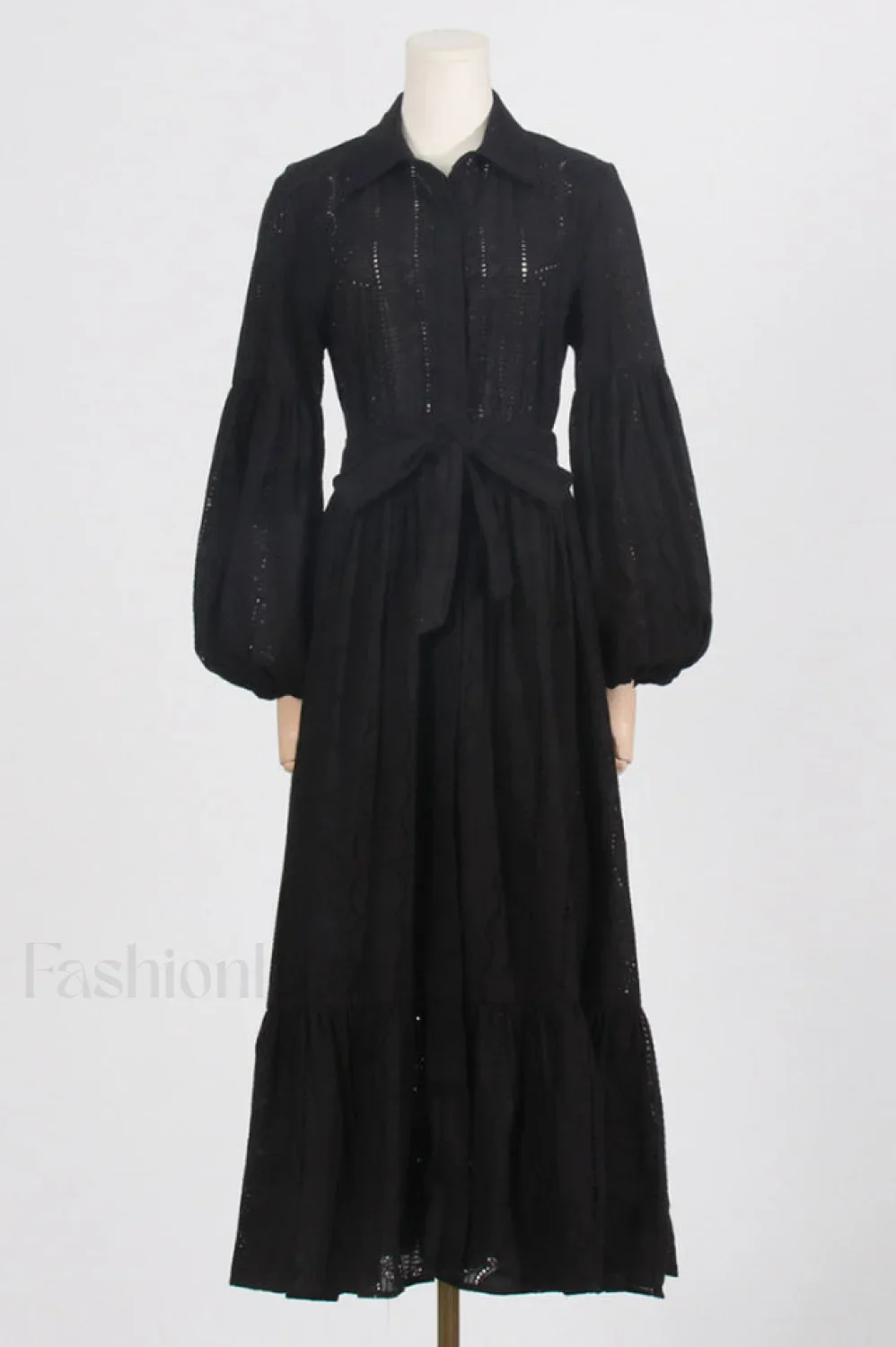 Sienna Tiered Broderie Charming Anglaise Midi Dress - Image 7
