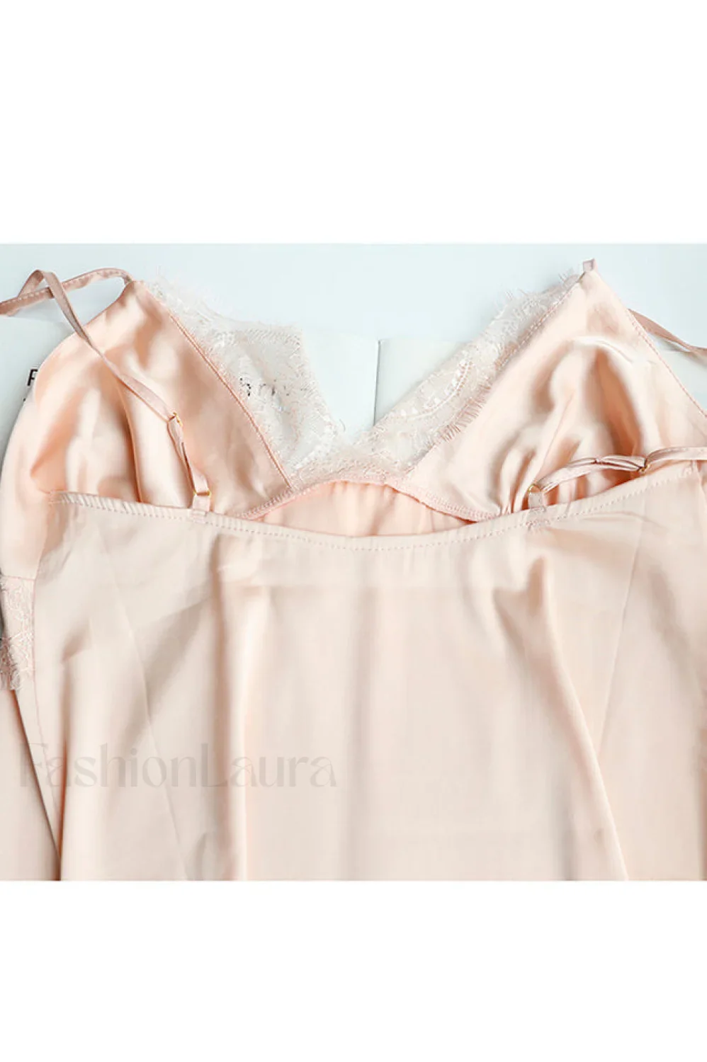 Sexy Pure Stylish Color Night Dress - Image 6