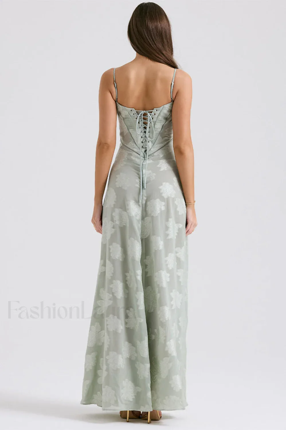 Serena Retro Purple Charming Printed Maxi Dress - Image 14