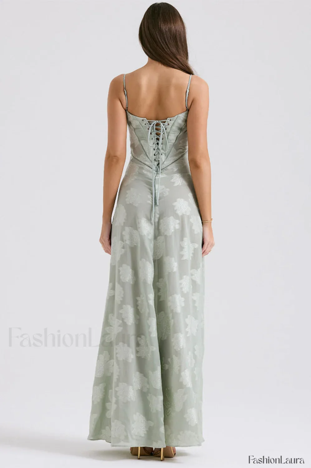 Serena Retro Purple Charming Printed Maxi Dress - Image 37