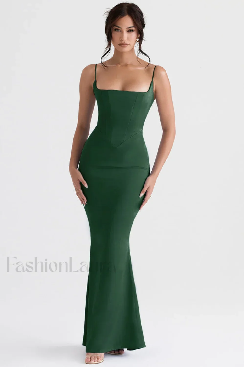 Satin Tunic Stylish Maxi Dress