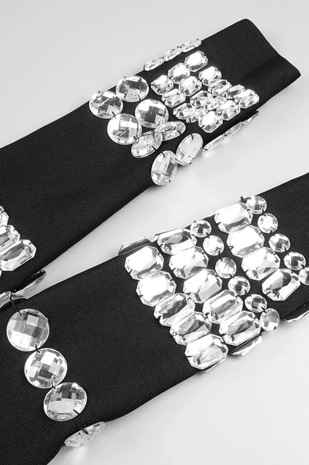 Kris Rhinestone Stylish Bodycon Dress - Image 30