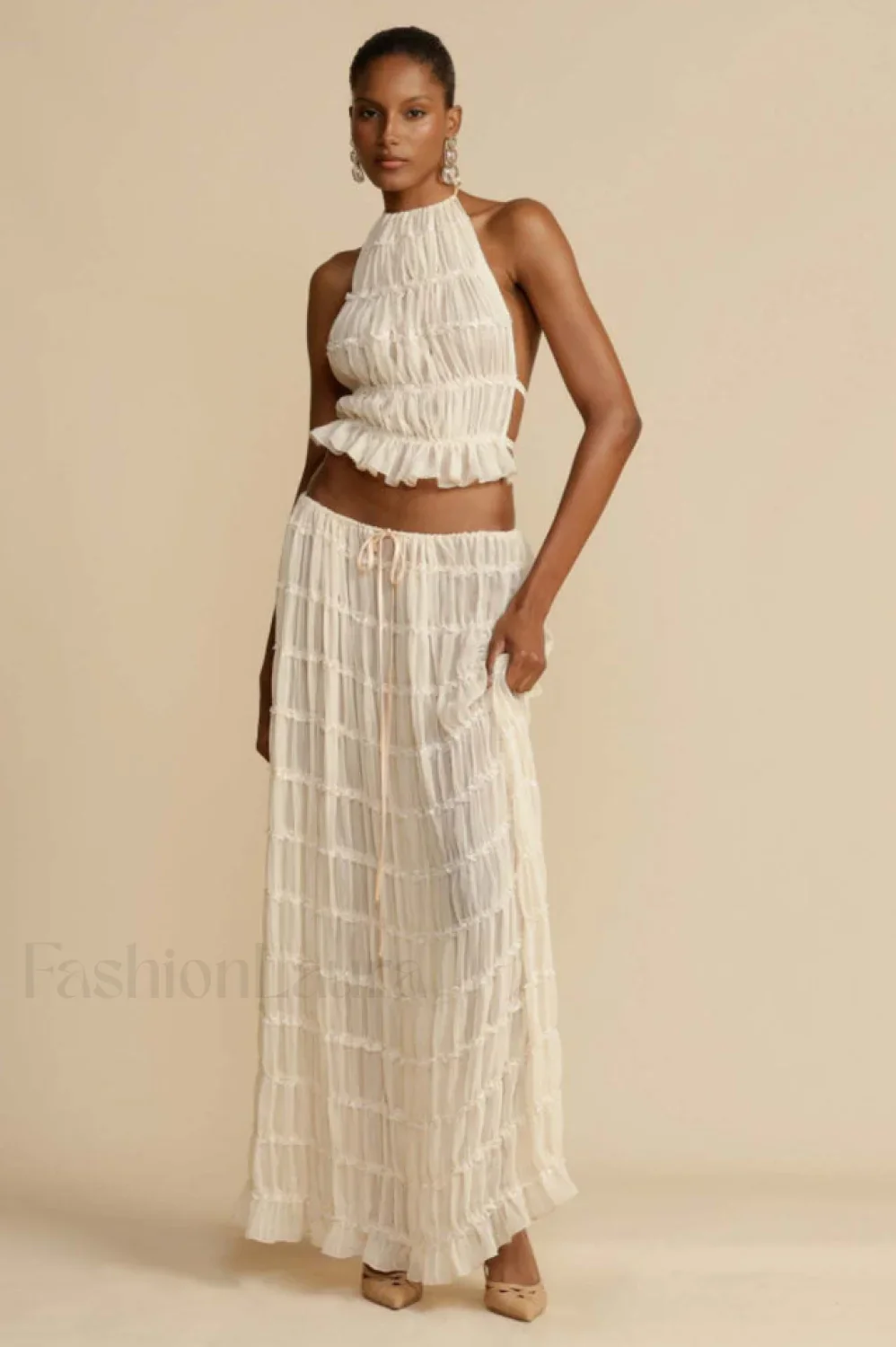 Julie Bella Top Charming & Skirt Set
