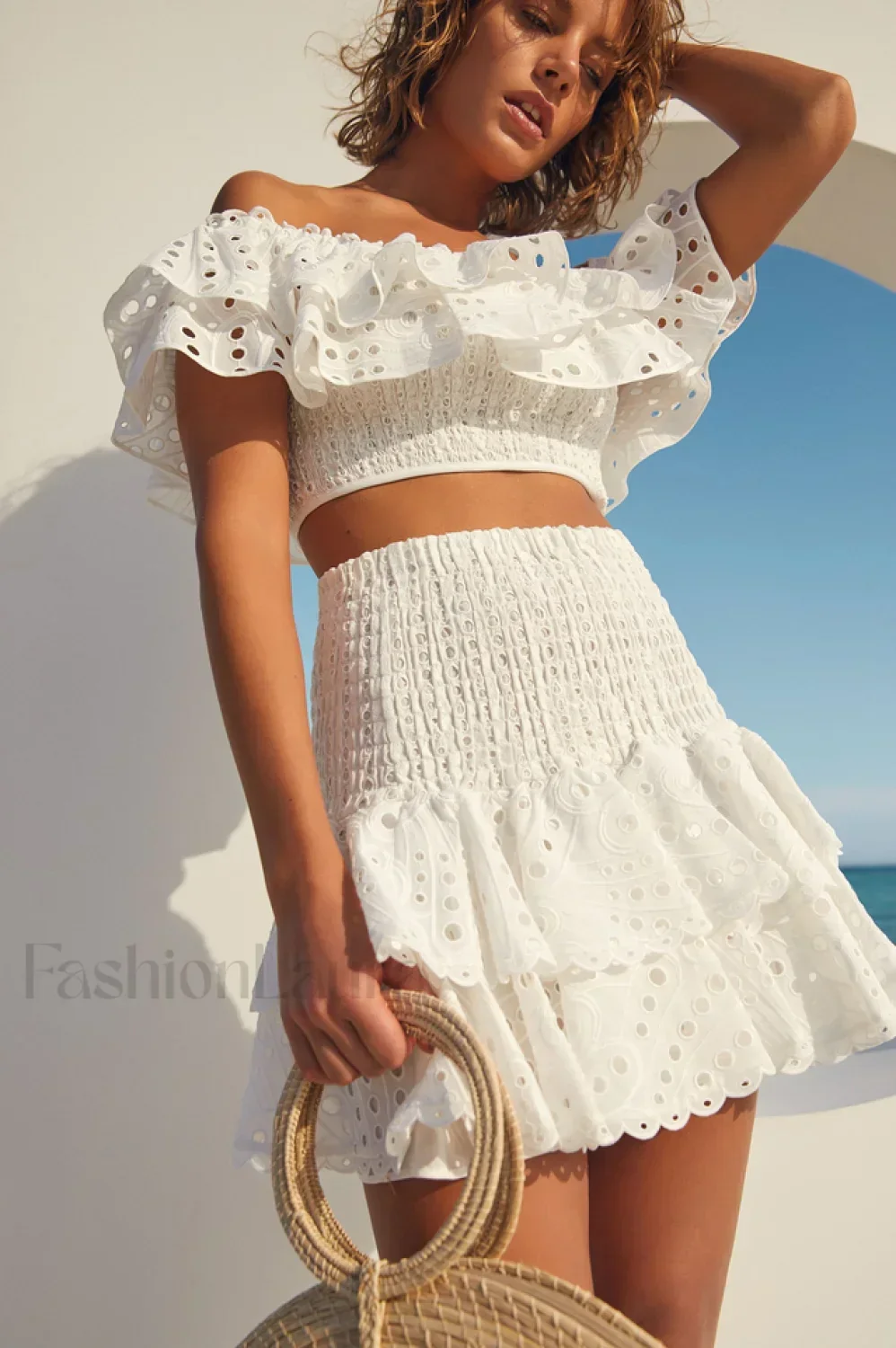 Jessica Bara Stylish Vanessa Ruffle Set - Image 2