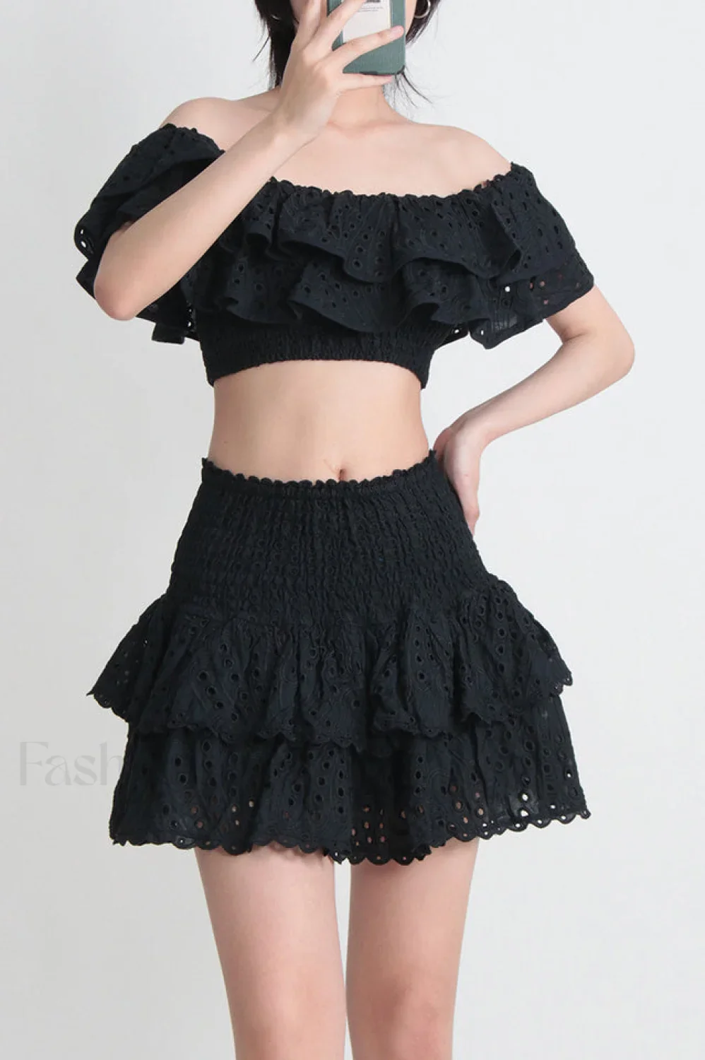 Jessica Bara Stylish Vanessa Ruffle Set - Image 26