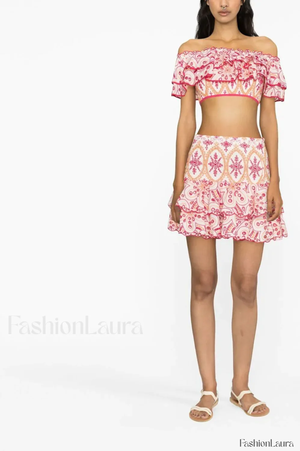 Jessica Bara Stylish Vanessa Ruffle Set - Image 34