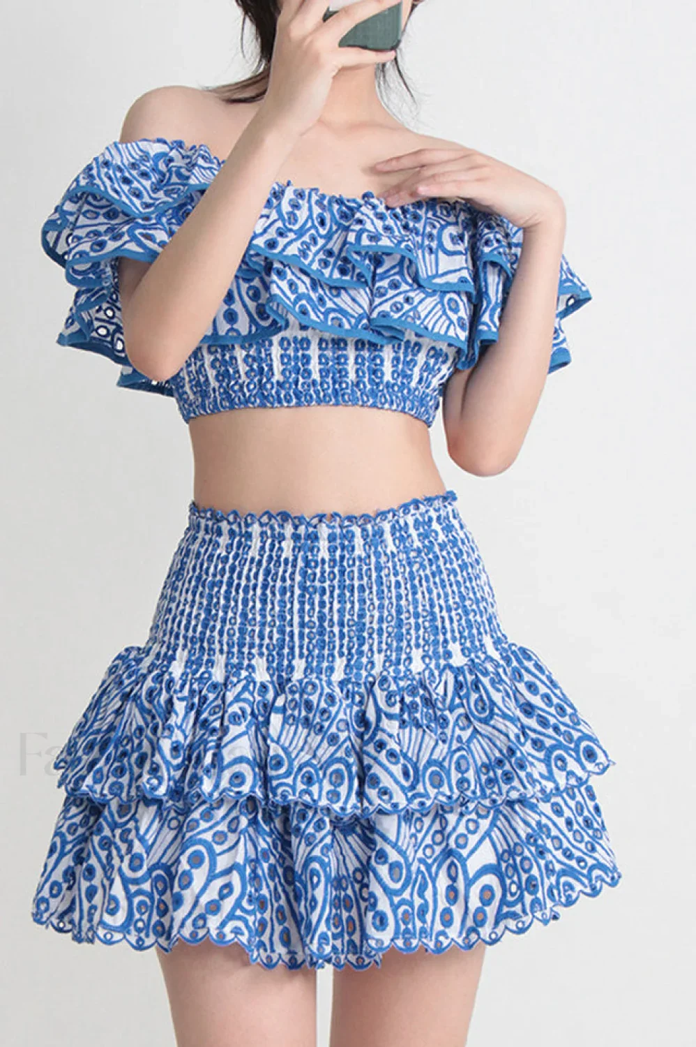 Jessica Bara Stylish Vanessa Ruffle Set - Image 4