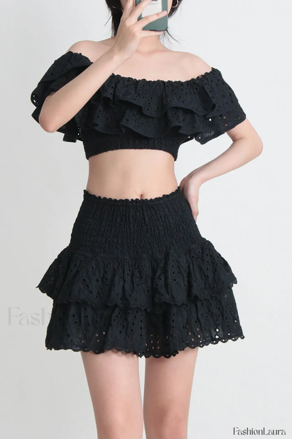 Jessica Bara Stylish Vanessa Ruffle Set - Image 42