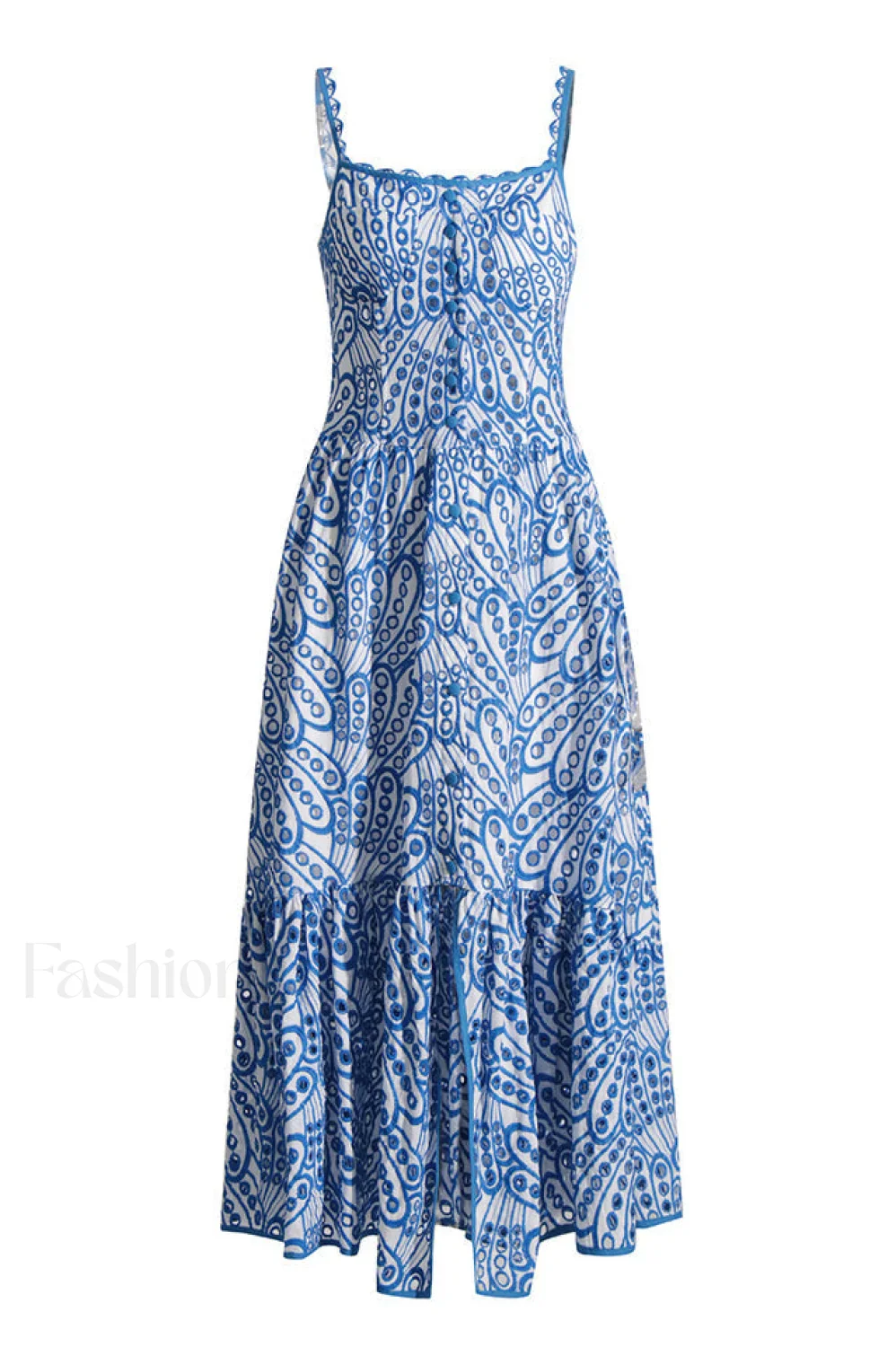 Irene Printed Stylish Maxi Dress - Image 16