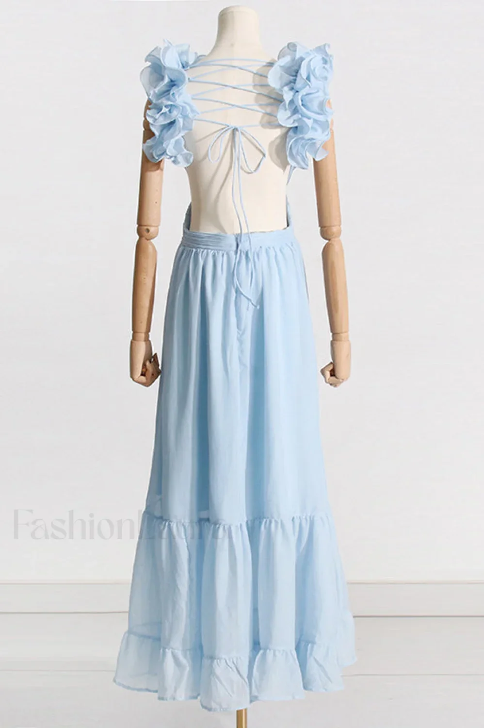 Indy Elegant Chiffon Dress - Image 10